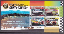 2012 Bathurst 50 Years of Racing - MUH Mini Sheet