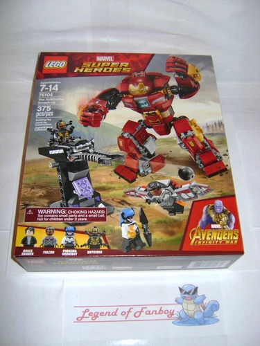 New * Lego Marvel Super Heroes 76104 The Hulkbuster Smash-Up 375 pieces Hulk