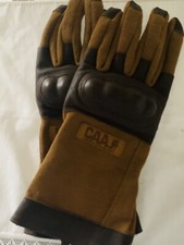 Guanto CAA Tactical Knuckle lungo, marrone NUOVO taglia Large (borsa originale di fabbrica)