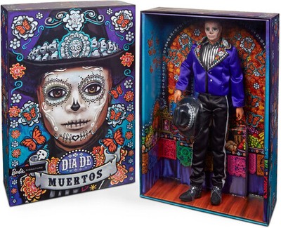 Kris Goyri Day Of The Dead Barbie 2024 Ken Dia De Muertos