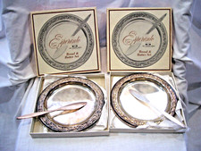 Bread u. Butter / Brot und Butter - Set Esperanto 1847 Rogers Bros Silverplate /
