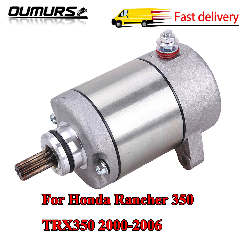 Starter For Honda TRX350TE TRX350TM Rancher New 2000 2001 2002