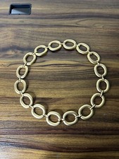 chain linked Belt Gold tone 33" length chainlink