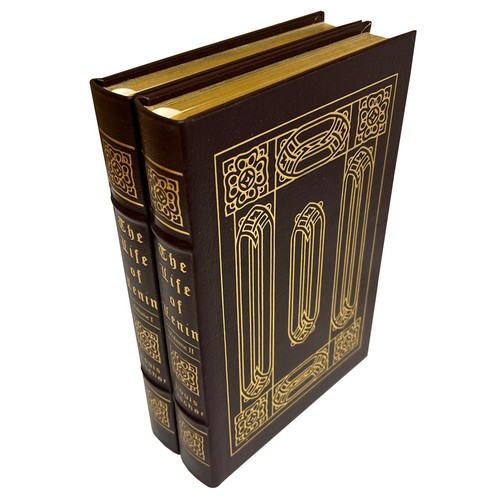 new Easton Press LIFE LENIN Louis Fischer Limited Edition Leather Bound 2v Set - Imagen 4 de 9