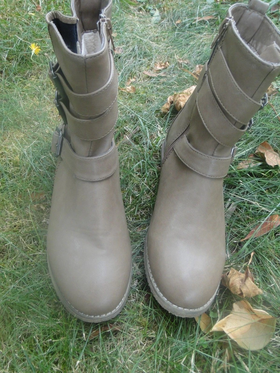 BOOTS FEMME FILLE ADO MARQUE PHILOV POINTURE 38 COM NEUVES KAKI TAUPE CHAUSSURES eBay