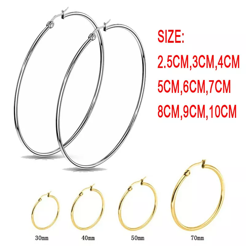 100mm sale hoop earrings