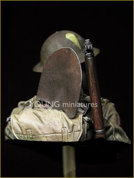 Young Miniatures - British Infantryman Somme 1916 - 1/10th Resin Bust - YM1837 - Image 4 of 4