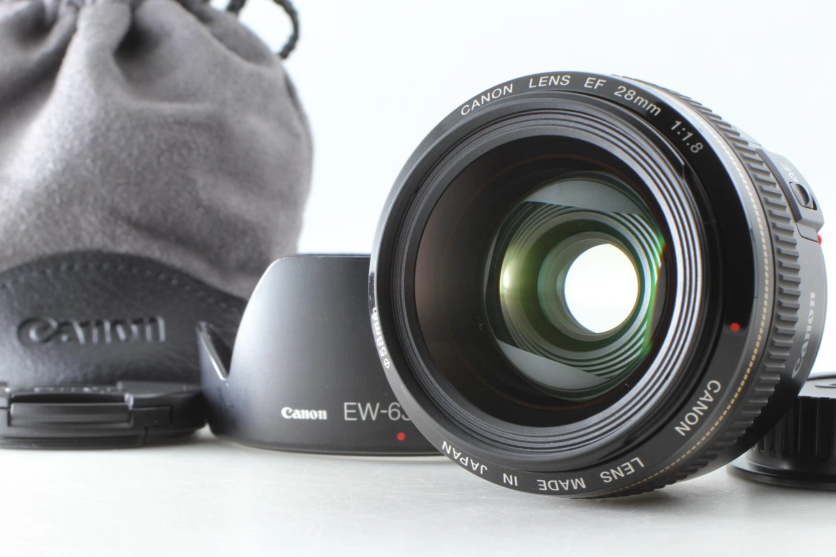 Canon EF28mm F1.8　良品 Amazon.com : Canon EF 28mm f/1.8 USM Wide Angle Lens for Canon SLR