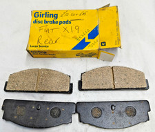 Girling Lucas GDB107 Brake Pads Fiat