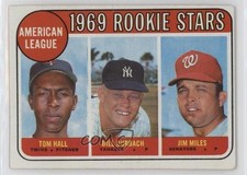 1969 Topps High # Jim Miles Tom Hall Bill Burbach #658 0nr3