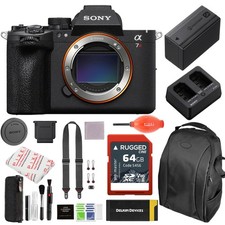 Sony a7R VI Mirrorless Camera Body Bundle w/ Peak Design Strap  Backpack  More