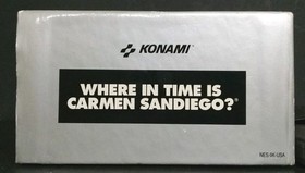 Where in Time is Carmen Sandiego (Nes)(1991) CIB. No Encyclopedia. Free Shipping