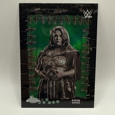 2025 Topps Chrome WWE Cactus Jack Piper Niven Framed Phantom Green Refractor /99