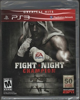 Fight Night Champion PS3 (Brand New Factory Sealed US Version) Playstation 3