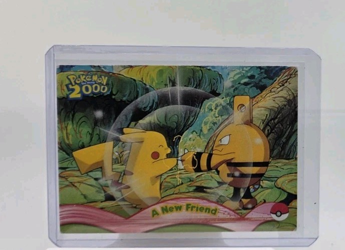 A New Friend #5 Pokemon Topps The Movie 2000 Card LP