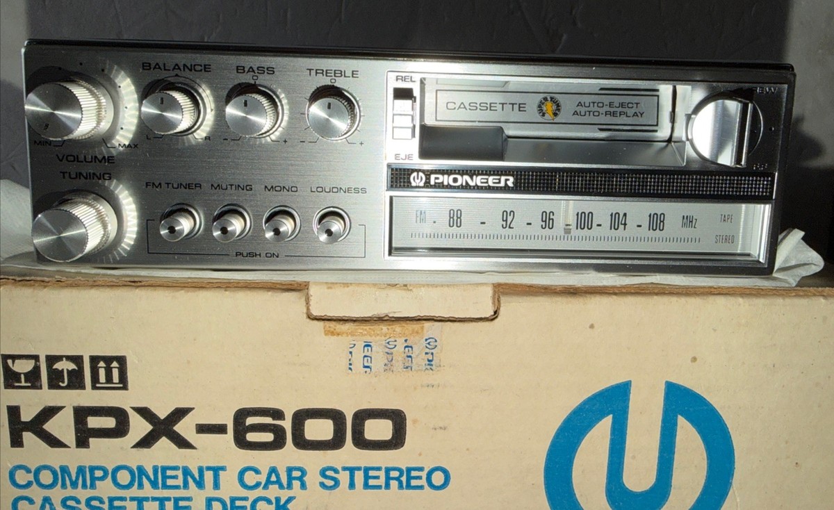 Pioneer Vintage High End Cassette Car Stereo RARE New KPX-600