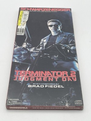 Terminator 2: Judgement Day Soundtrack (1991 CD) New Long Box Brad Fiedel SEALED