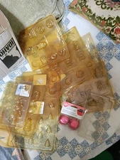  Vintage 17+ Lot Wilton Sun Hill Food App Christmas Chocolate Candy Making Molds