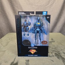 McFarlane DC Multiverse Superman Robot Deluxe Theatrical Platinum Edition NEW