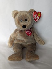 Ty Signature Bear Beanie Babies - 1999 With Tag