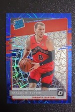 2020-21 Panini Donruss Optic - Rated Rookie Malachi Flynn #179 Blue Velocity...