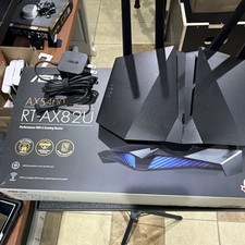 ASUS RT-AX82U AX5400 Dual-Band Wireless Wi-Fi 6 Gaming Router, 4 LAN Ports
