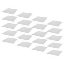 60PCS White Square Fuse Bead Ironing Paper Sheet, 9x9 Inch Fuse Paper for DIY