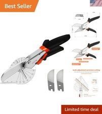 Precision Miter Shears with Adjustable Angles 45-135   Replacement Blades