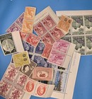 Estate Stamp Collection Predecimal Mint Blocks,Mint  KGV, Mint M/S (29)