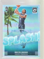 2024-25 Donruss Optic ROB DILLINGHAM Panini #8 'Splash' Holo Rookie RC
