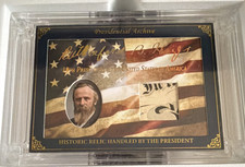 A Word From POTUS 2025 Presidential Archive Rutherford B. Hayes Relic #PA-RH19