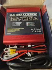 Dakota Lithium Ultra Fast 12V 20A Waterproof LiFePO4 Onboard Battery Charger