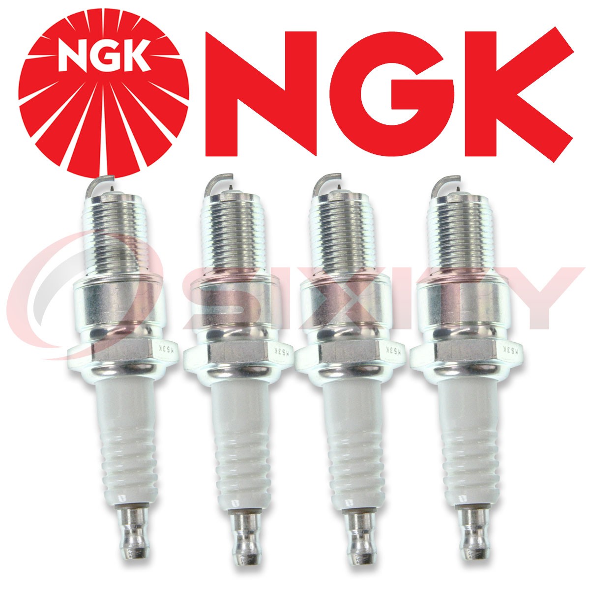4 X NGK G-Power Platinum Resistor Performance Power Spark Plugs BPR5EGP # 7082