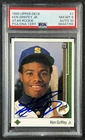 KEN GRIFFEY JR. PSA 8 1989 UPPER DECK #1 ROOKIE DNA 10 AUTOGRAPH AUTO RC 7155