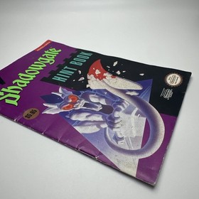 Shadowgate Nes Strategy Guide Hint Book Only