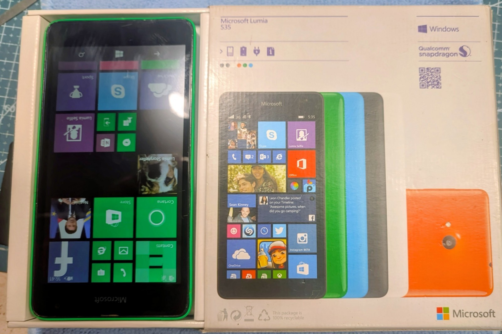 Smartphone Nokia Microsoft Lumia 535