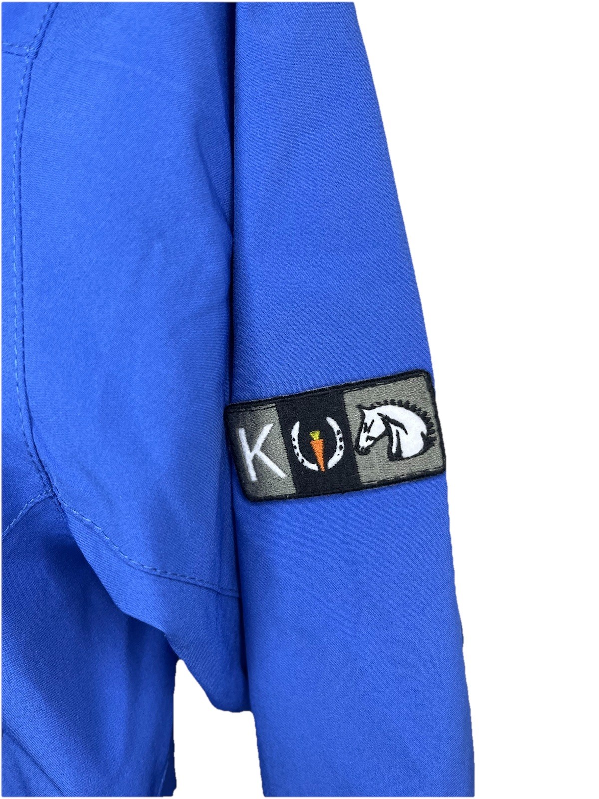 Kerrits Softshell Equestrian Riding Jacket Size Medium Blue Softshell Women’s