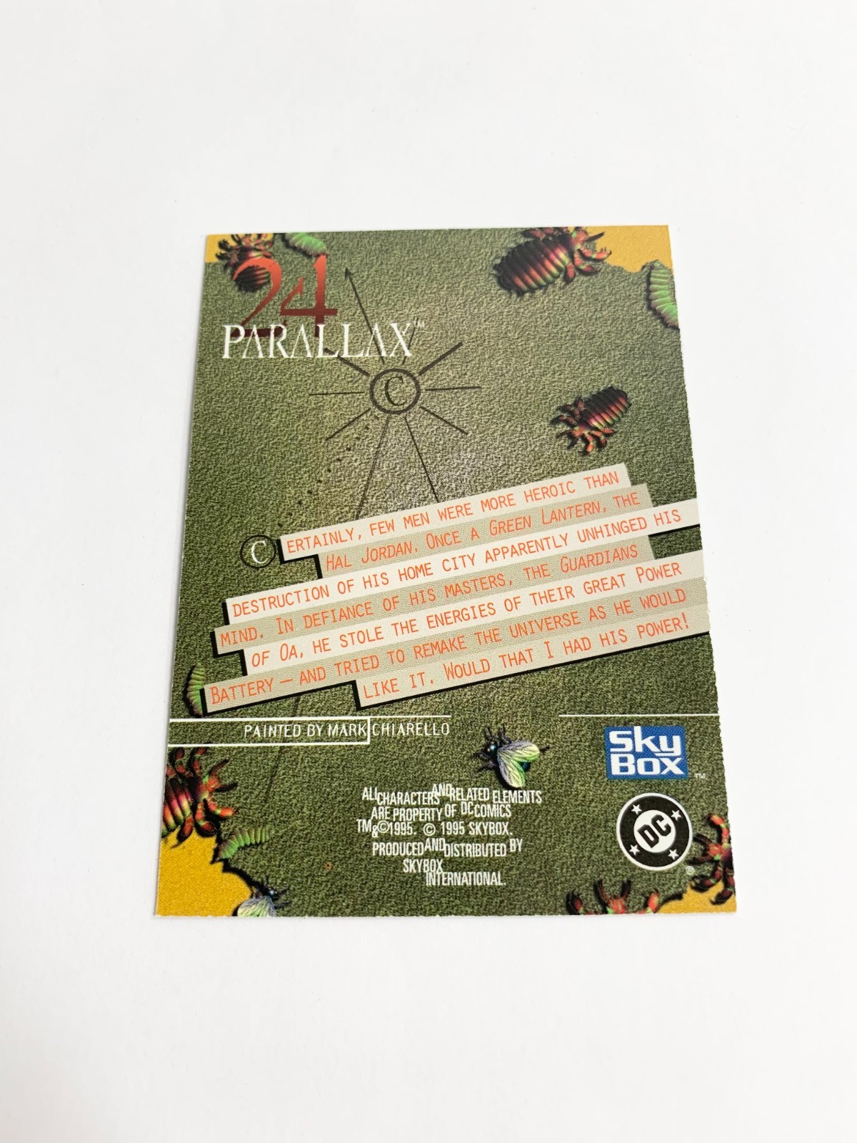 Parallax 1995 Skybox DC Villains Dark Judgment Card # 24