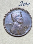 1924-D LINCOLN WHEAT CENT, "VERY FINE" CONDITION, Low Mintage DATE, #204