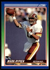 1990 Score Mark Rypien Washington Redskins #350