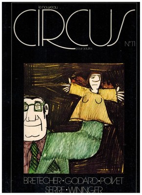 Le Nouveau Circus 11 Glenat 1978 Bretecher Clave Serre Bonvi