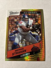 Michael Strahan #146 /99  2021 Classics H2 Premium Timeless Tribute Gold