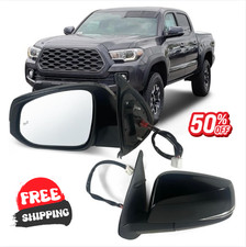Left Driver side Mirror Fits 2016-2022 Toyota Tacoma With Power Glass, Heated,