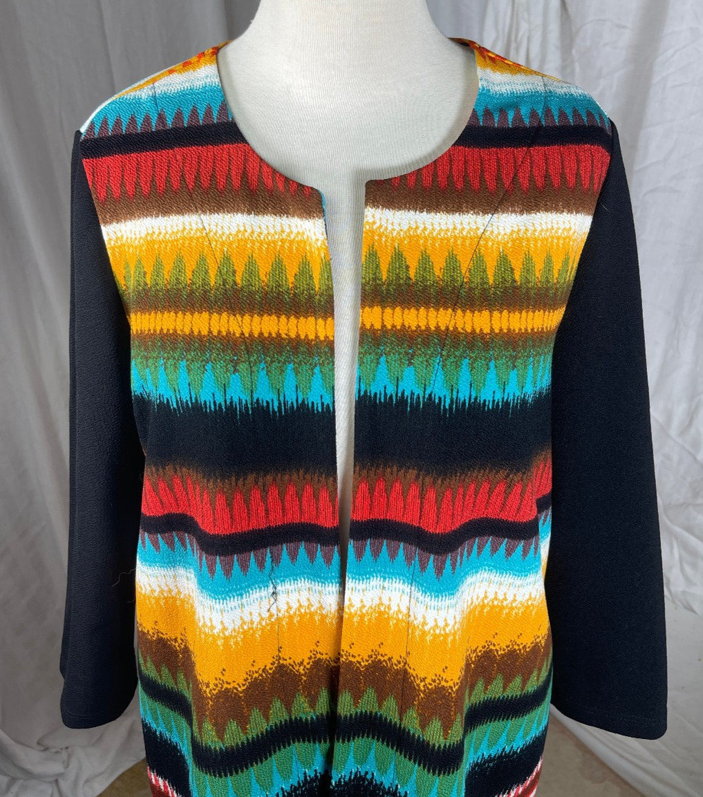 Travel Elements Womens Jacket Large Southwestern … - image 19