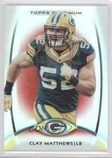 2012 Topps Platinum Ruby Clay Matthews #33 0z6