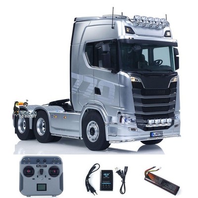 1/14 KABO RC Tractor Car 770S 100 6x6 2Speed Gearbox Truck Diff Lock Sound Light