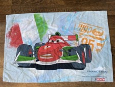Cars Disney Pixar Pillowcase Lighting McQueen Francesco RSN - Cars 2 Cotton