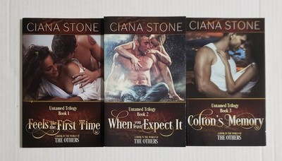 Untamed Trilogy 1-3 Ciana Stone First Time Expect It Colton's Memory Racy Romanc