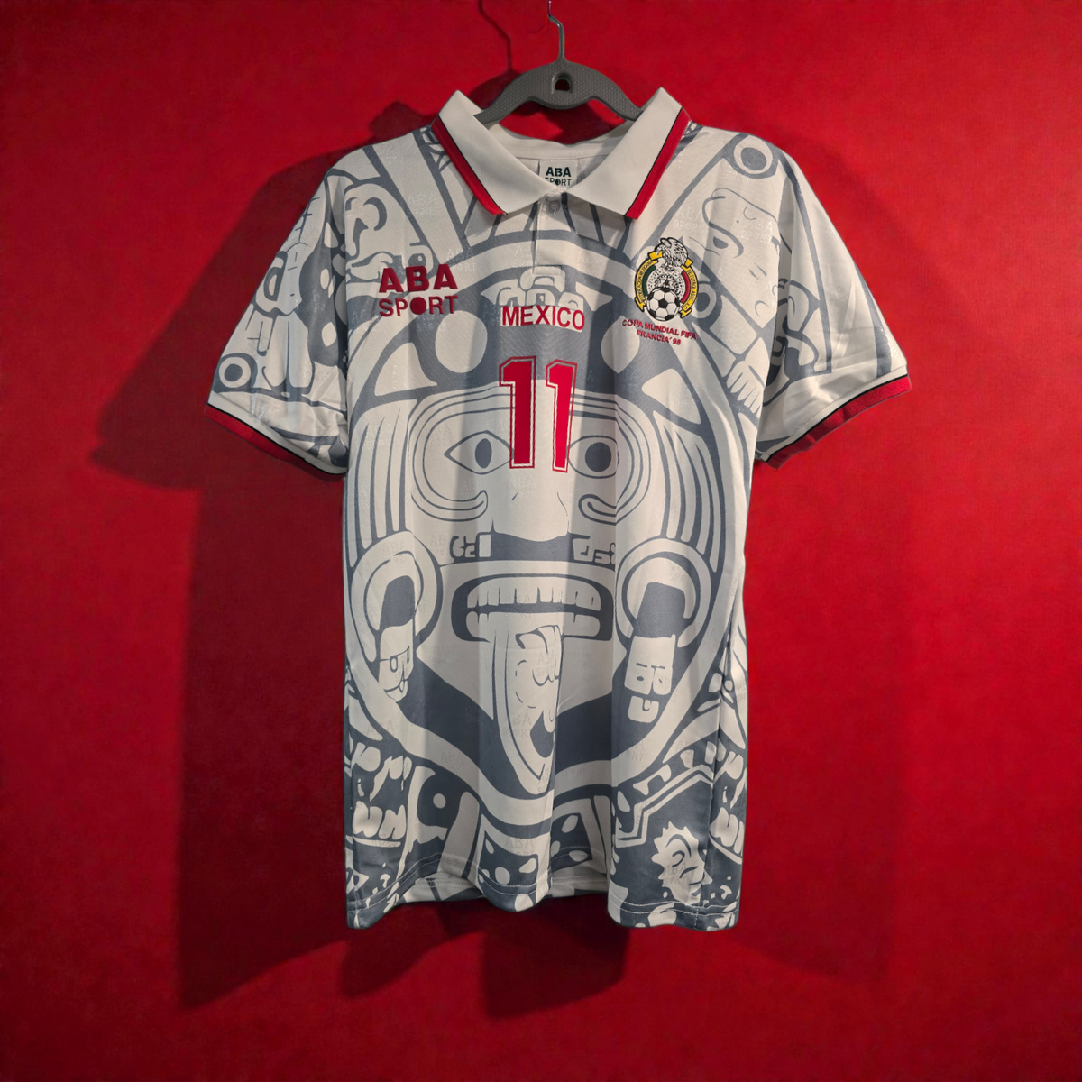 Mexico National Team Away - World Cup 1998 - BLANCO # 11 - 2XL