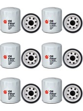 6 x Sakura Spin-On Oil Filter C-6526 fits ACURA INTEGRA 1.6L L4 PETROL ENGINE